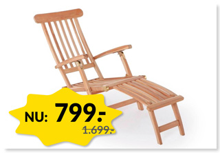 KØLN DÆKSTOL - SOMMERSALG